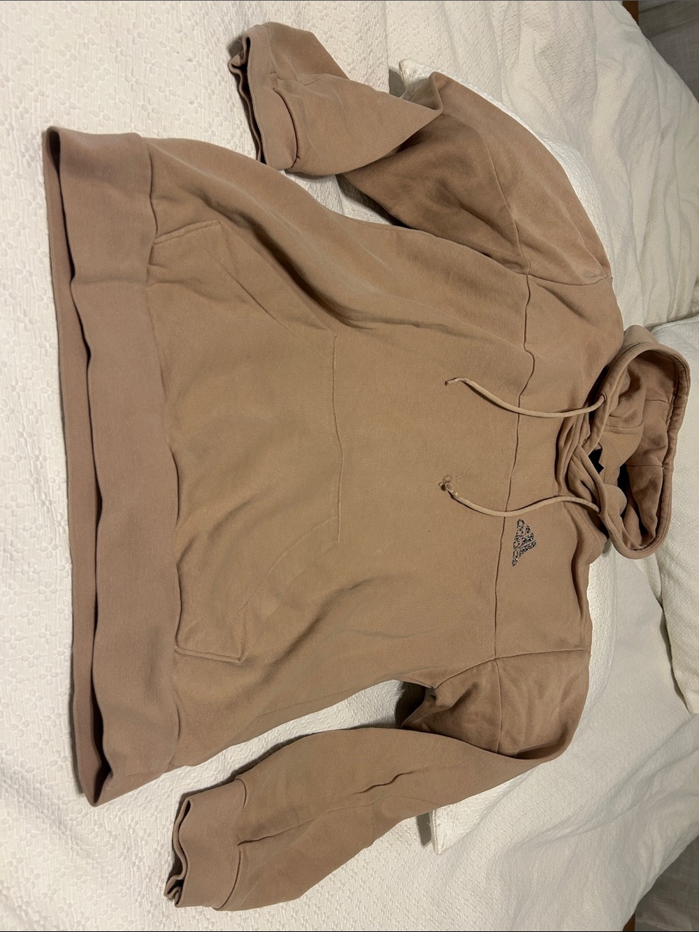 adidas Men's Pullover Hoodie in Brown